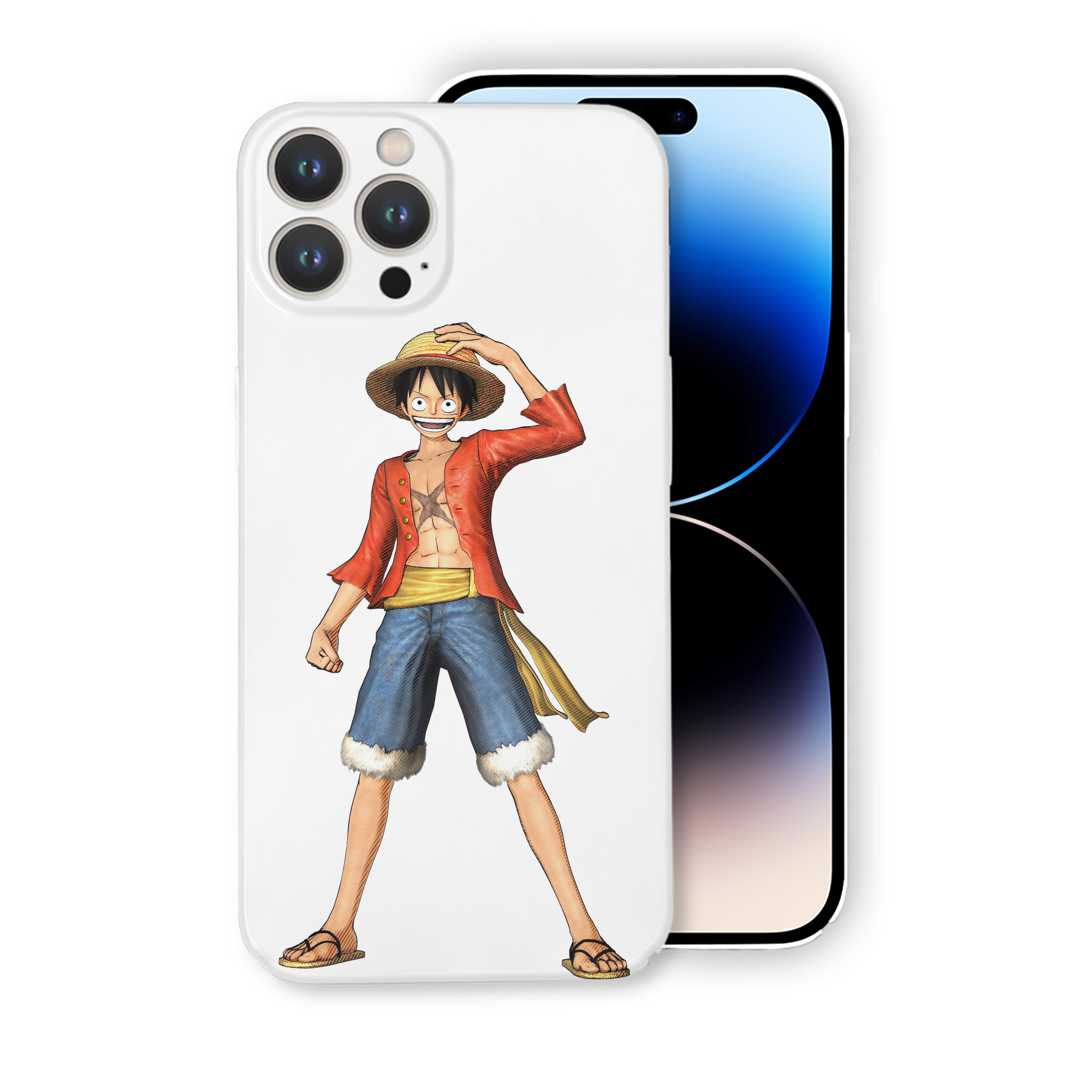 （画像用） ワンピース モンキー・D・ルフィ ONE PIECE Monkey D. Luffy 【iPhone 14シリーズ対応】ハードケース